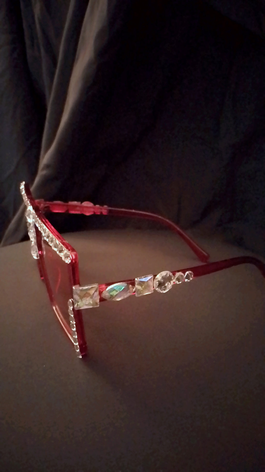 Heavenly Cherry High Status Unisex Translucent Frame Glasses