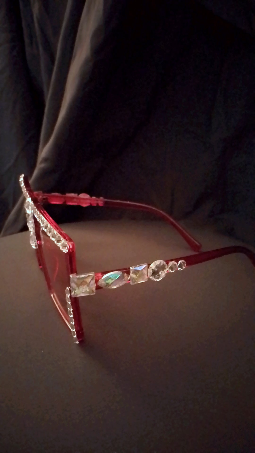 Heavenly Cherry High Status Unisex Translucent Frame Glasses