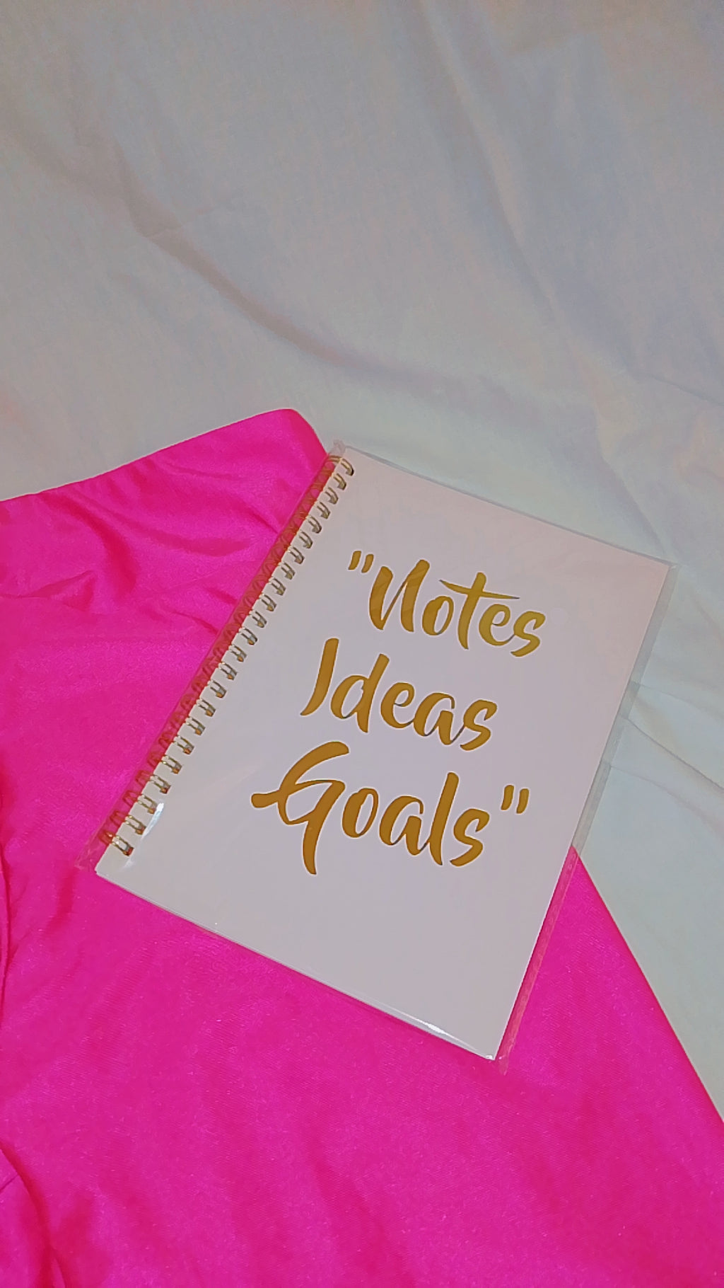 Go & Glow Bundle #505  - Women -  "Notes..." Book, Black Velvet Tube Top, Spandex Shorts