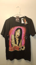 Beautiful Blend Pink & Black Graphics Short Sleeve Tee Shirt 