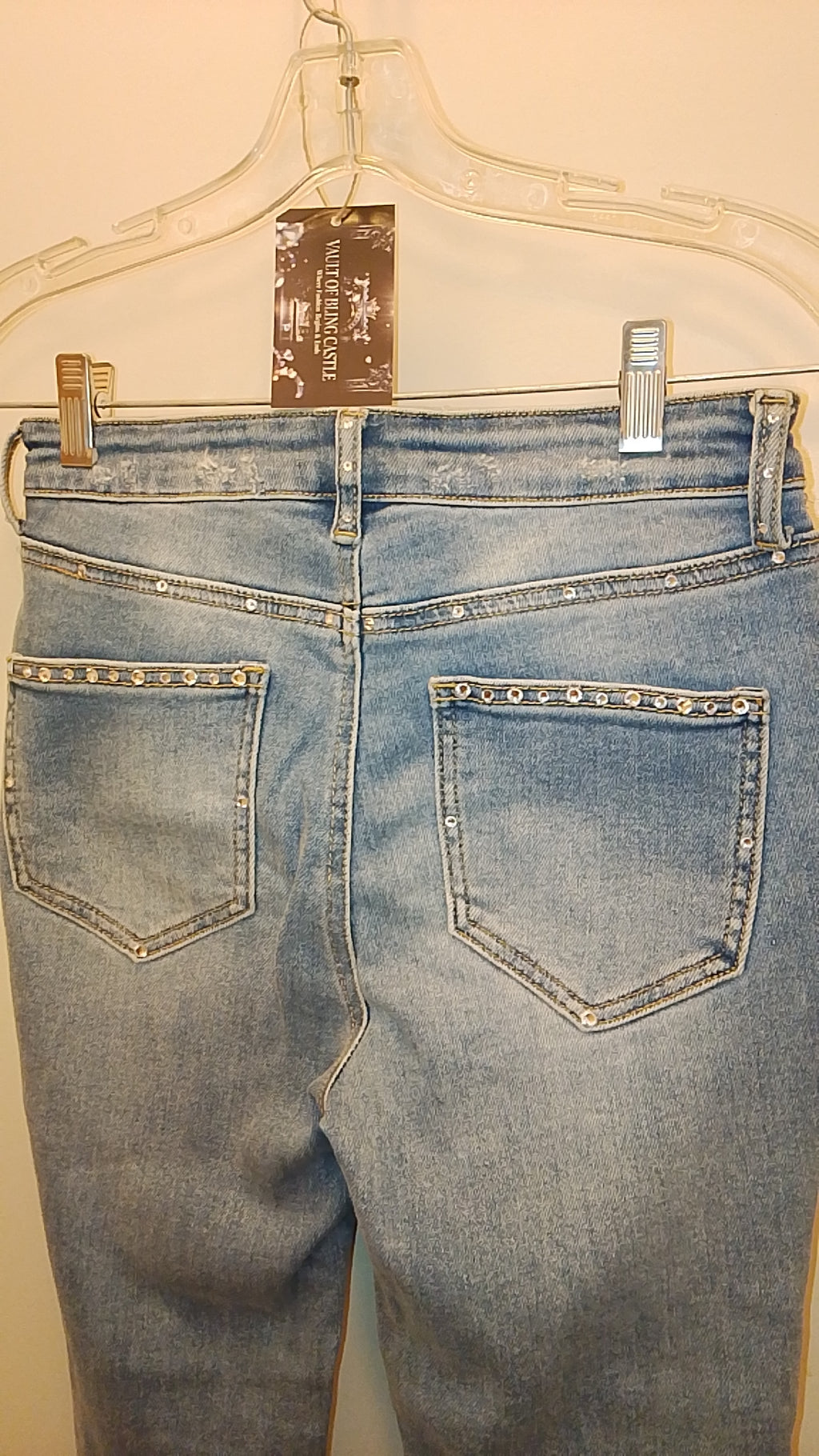 Magnetic Blue Sky Women's Stretch Denim Jeans