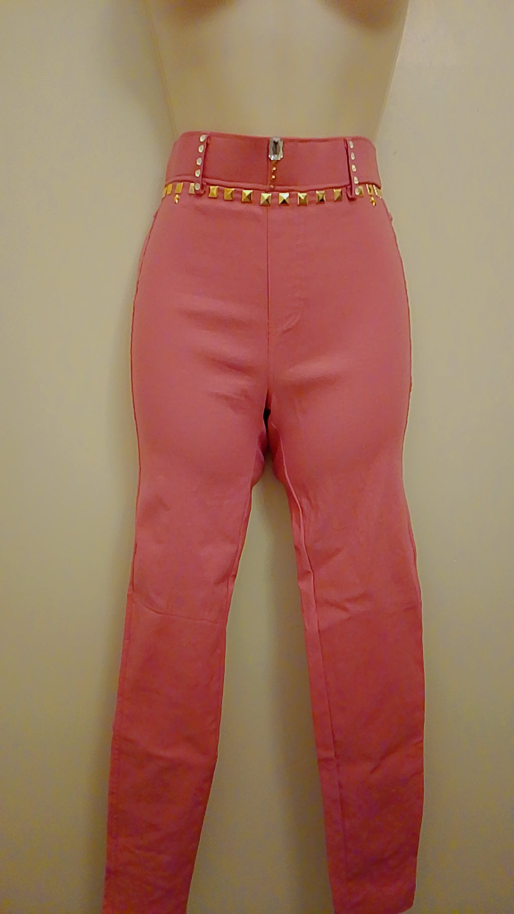 Ambiance Dinner Apricot Sleek Dress Pants
