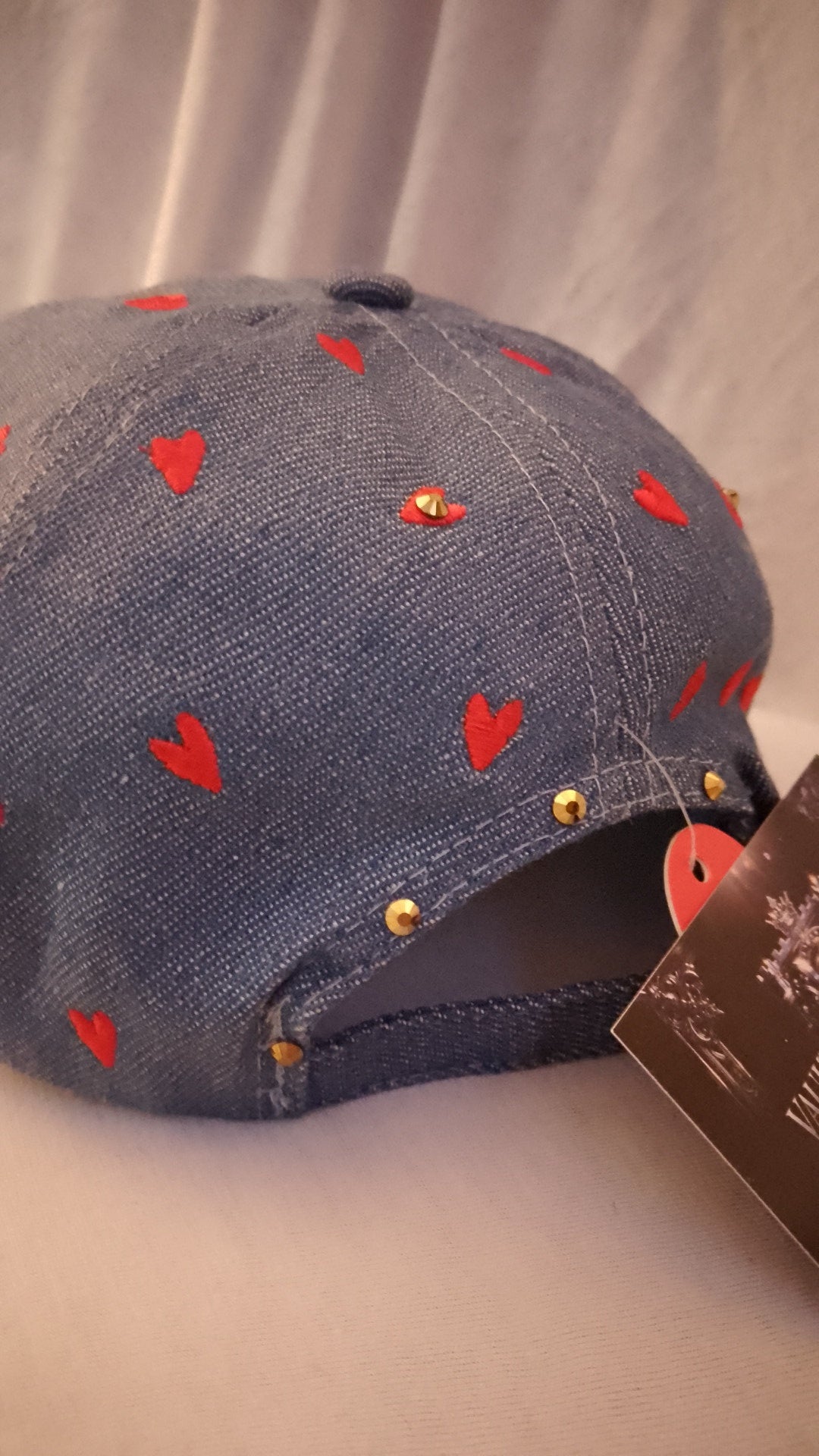 Love Is In The Air Women's Navy Denim Base Ball Style  Fashion Hat