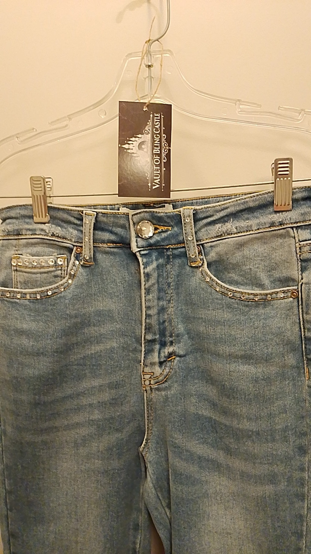 Magnetic Blue Sky Women's Stretch Denim Jeans