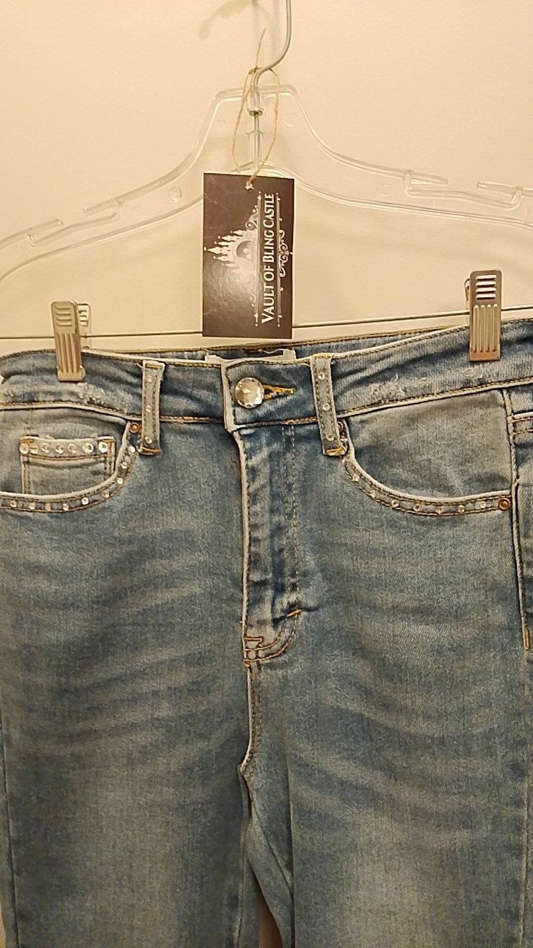 Magnetic Blue Sky Women's Stretch Denim Jeans