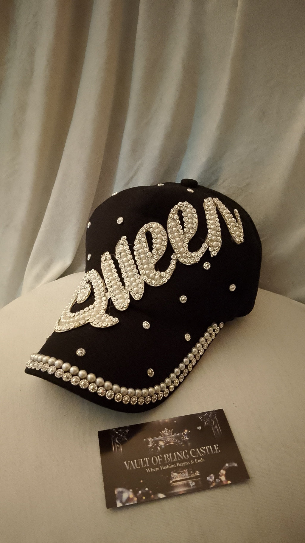 Bedazzle & Prance Queen Fashion Baseball Hat