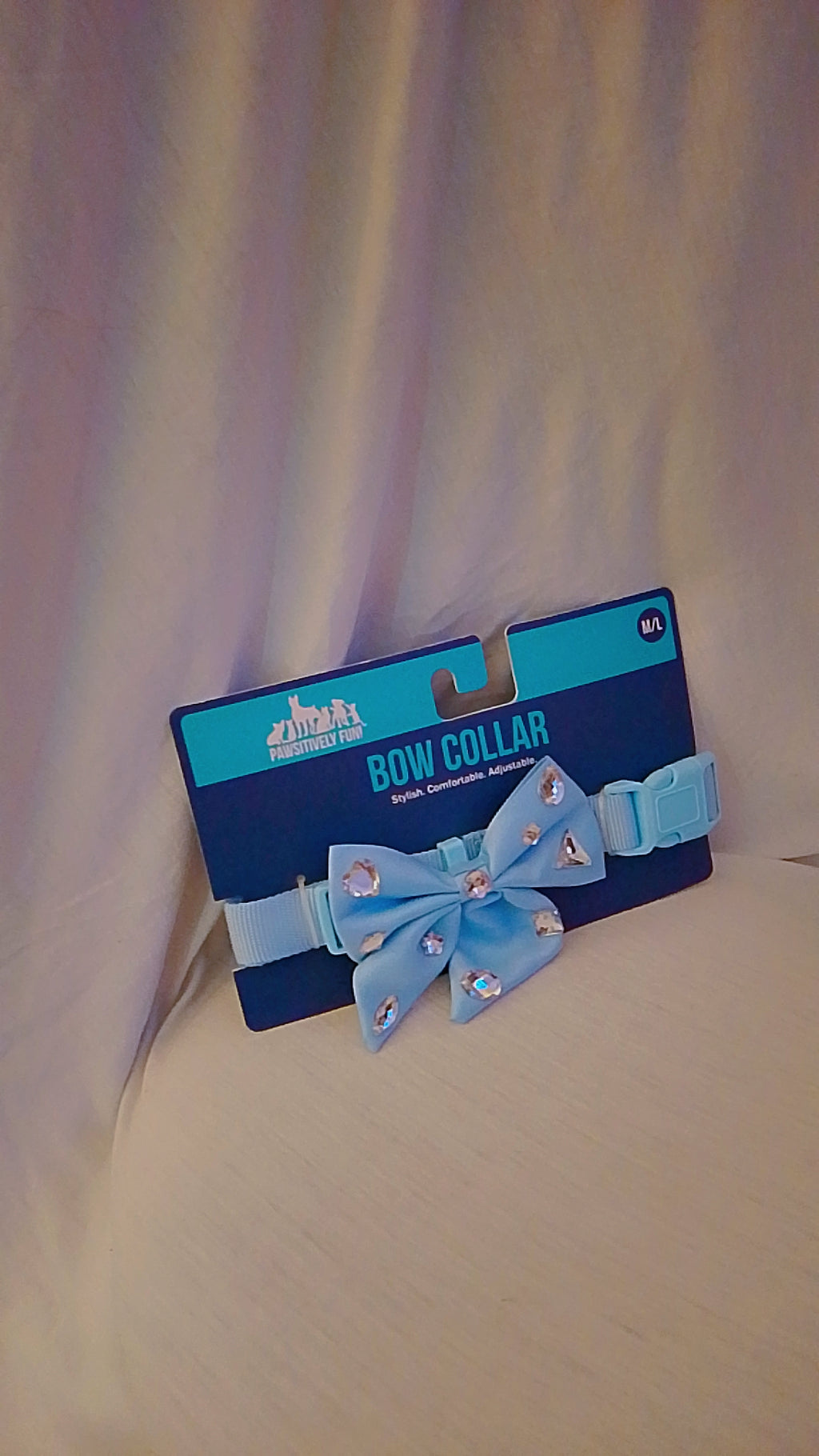 Cheerful & Cool Panache Bow Pet Collar - Style B