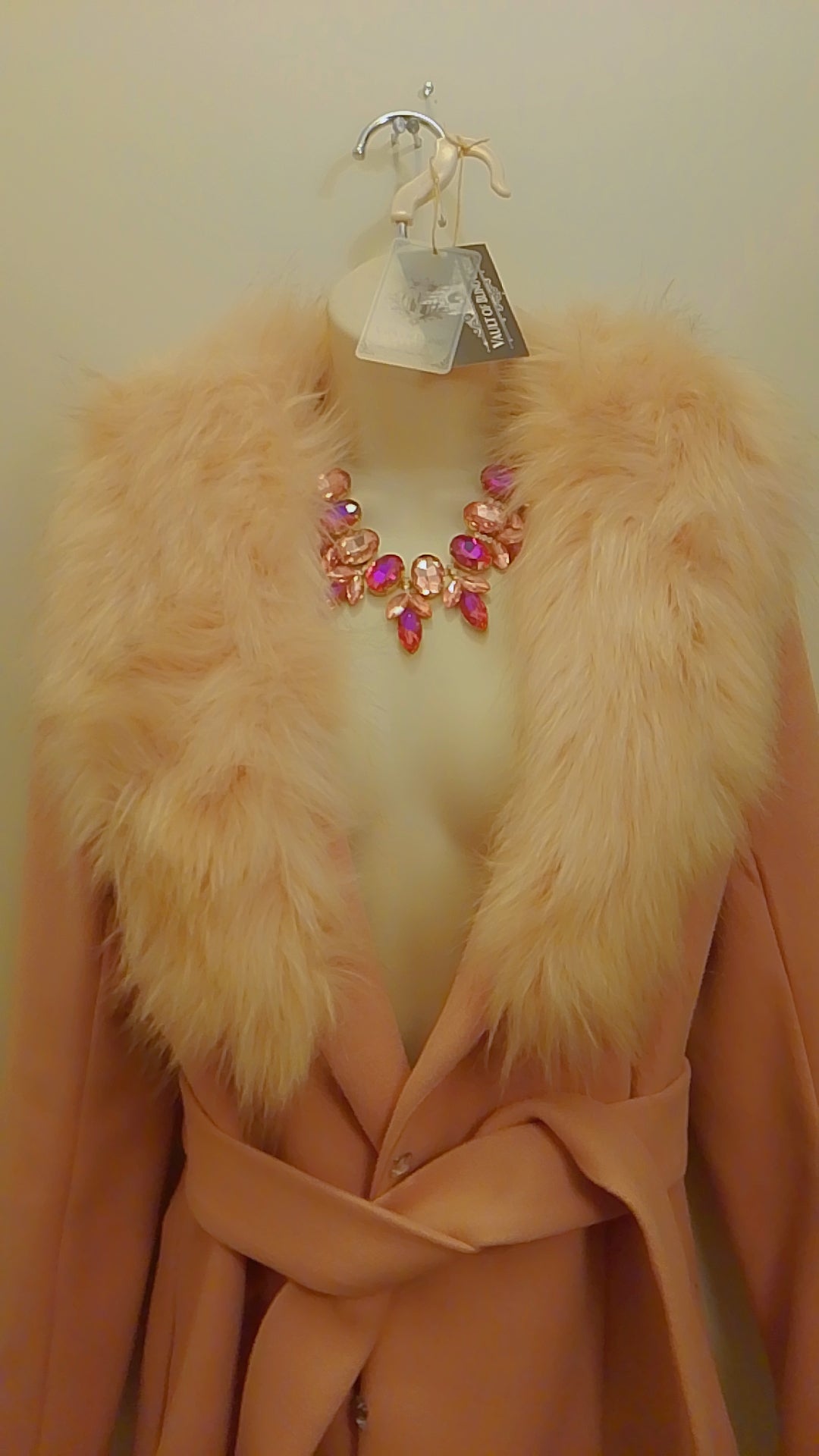Regal Garden Château Rose Statement Necklace