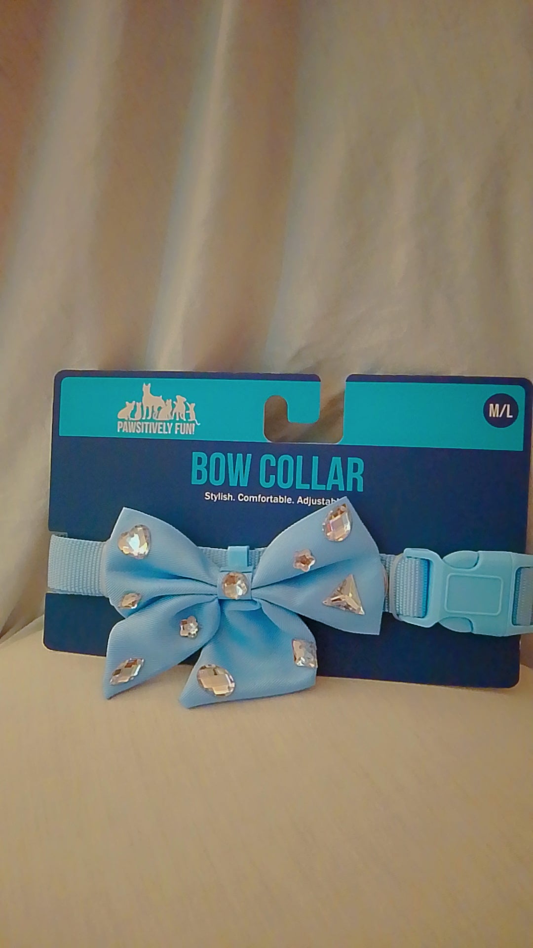 Cheerful & Cool Panache Bow Pet Collar - Style B