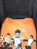 End Zone Touch Down Flame Boy's Short Sleeve T - Shirt - Style 121