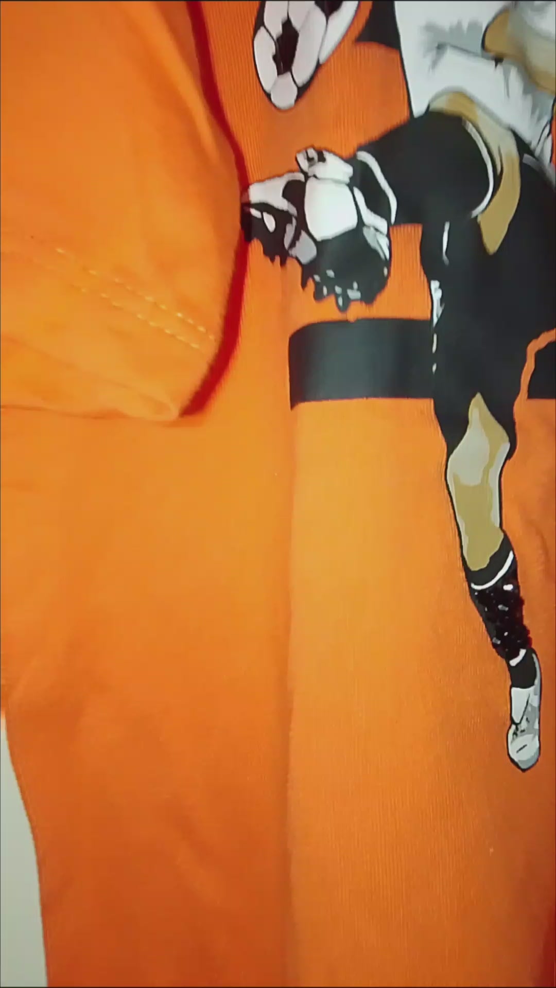 End Zone Touch Down Flame Boy's Short Sleeve T - Shirt - Style 121