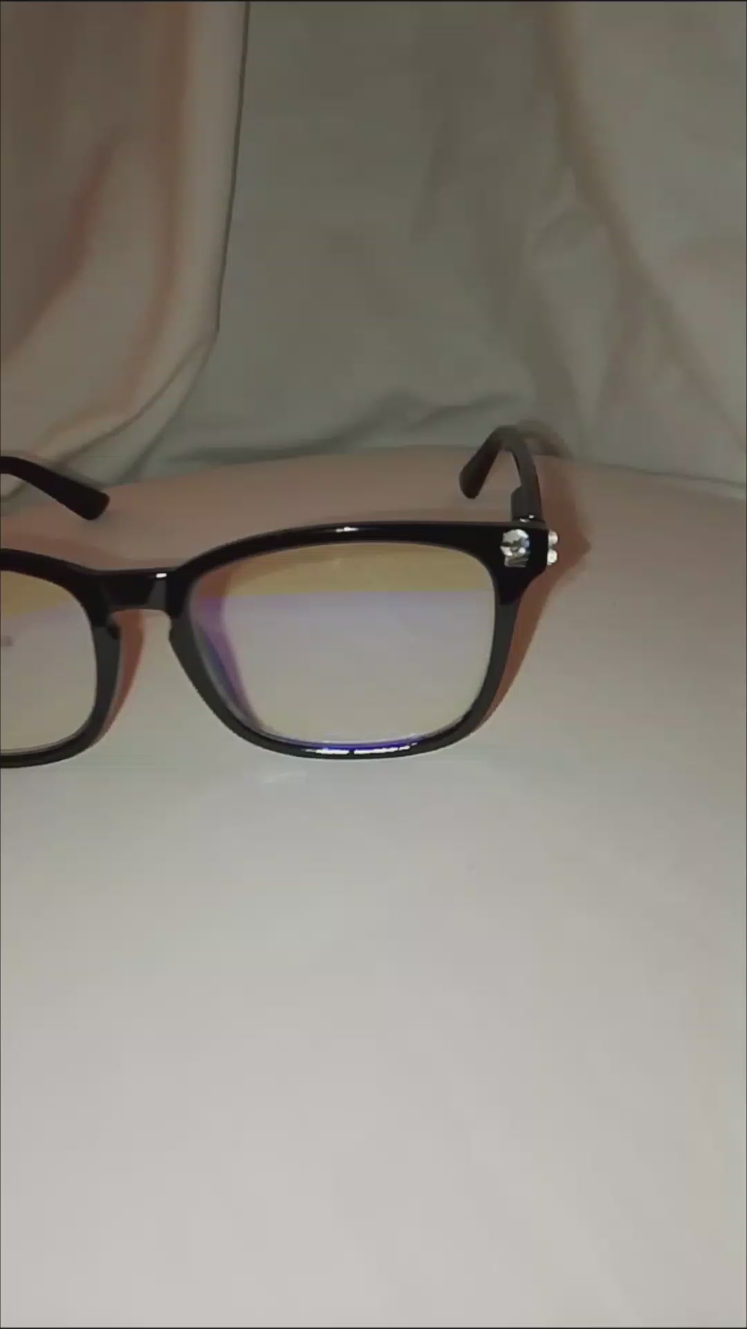 Suave & Debonair Black Gloss Rim Men's +1.00 Lens Reading Glasses