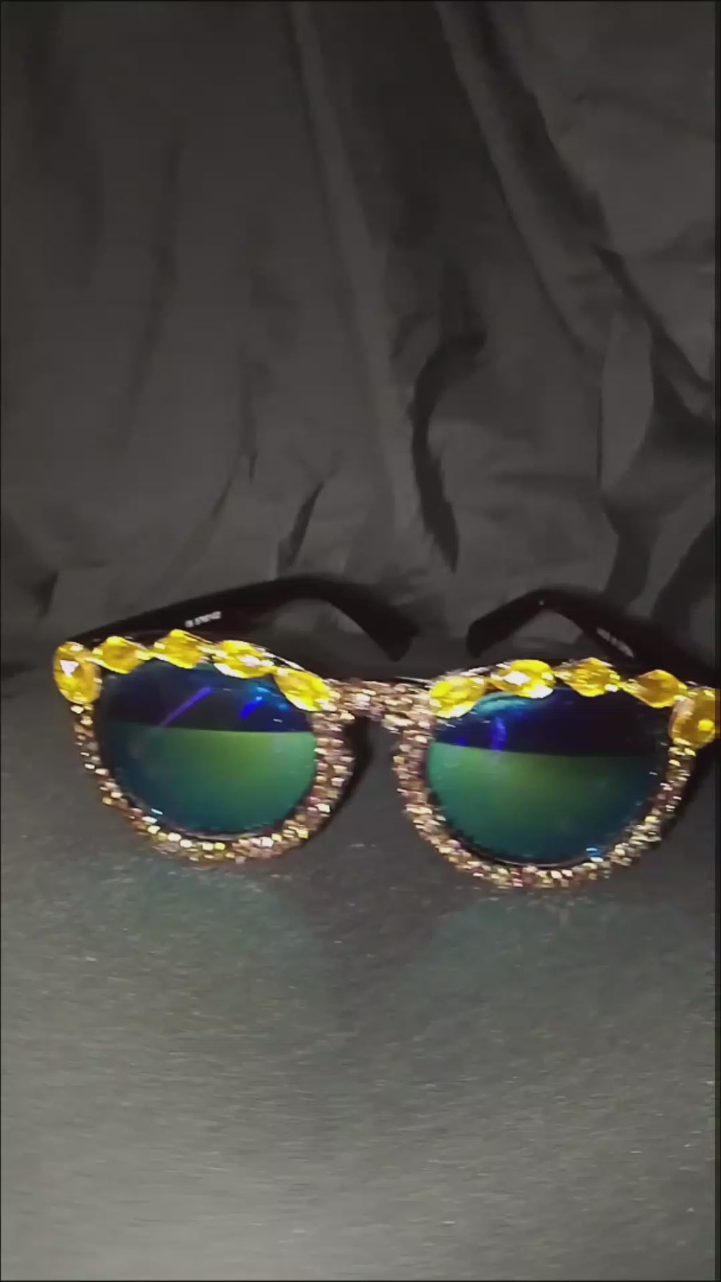 Chocolate Truffle Crushed Ice Golden Hour Frame Glasses