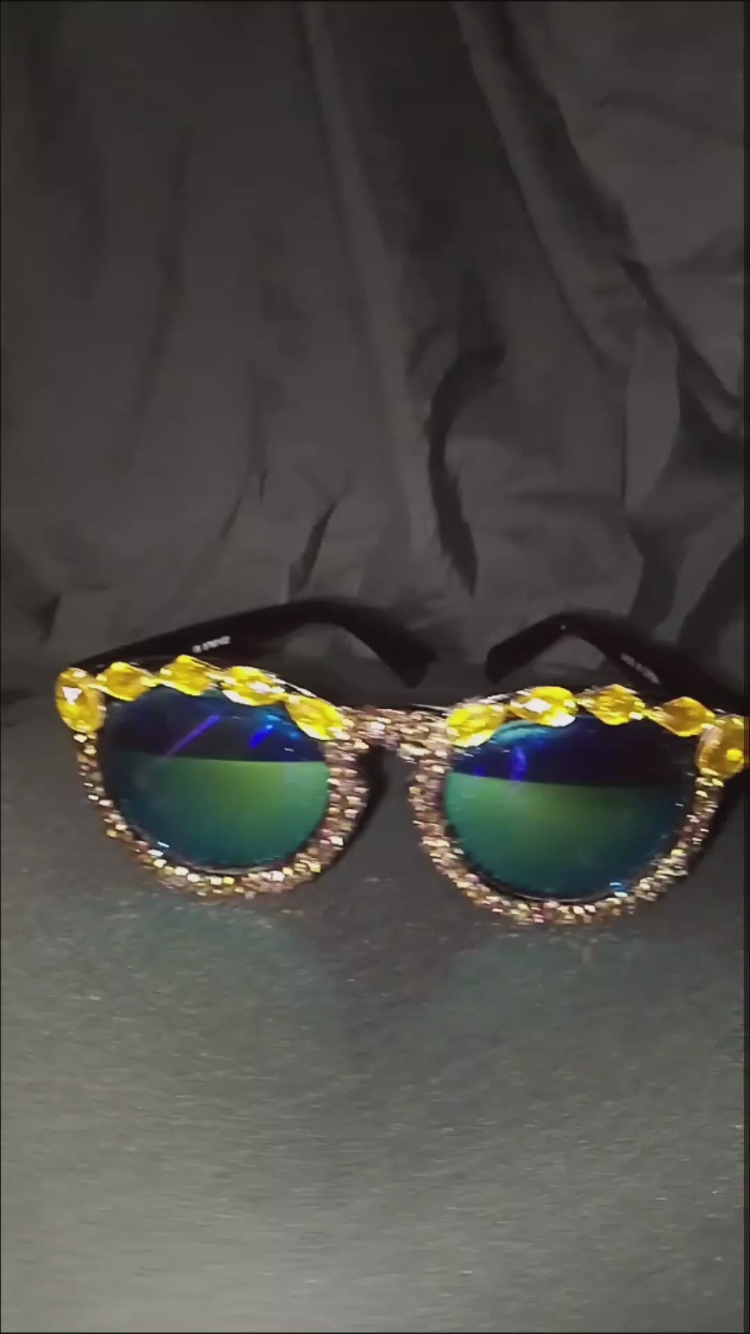 Chocolate Truffle Crushed Ice Golden Hour Frame Glasses