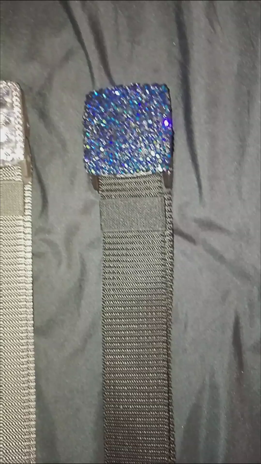 Tungsten Gem Buckle Voltage Magma Flare Belts