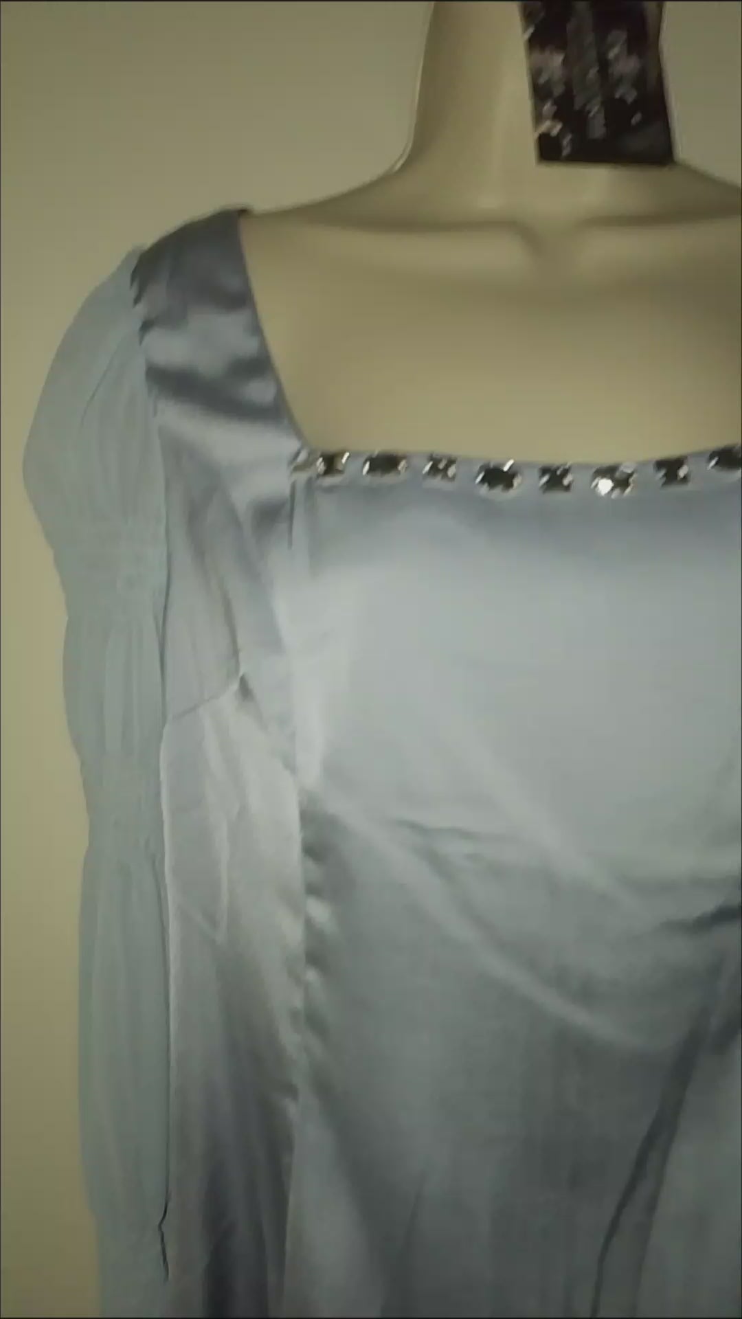 Artisanal Fine Choice Women's Chiffon Plunge Neck Blouse