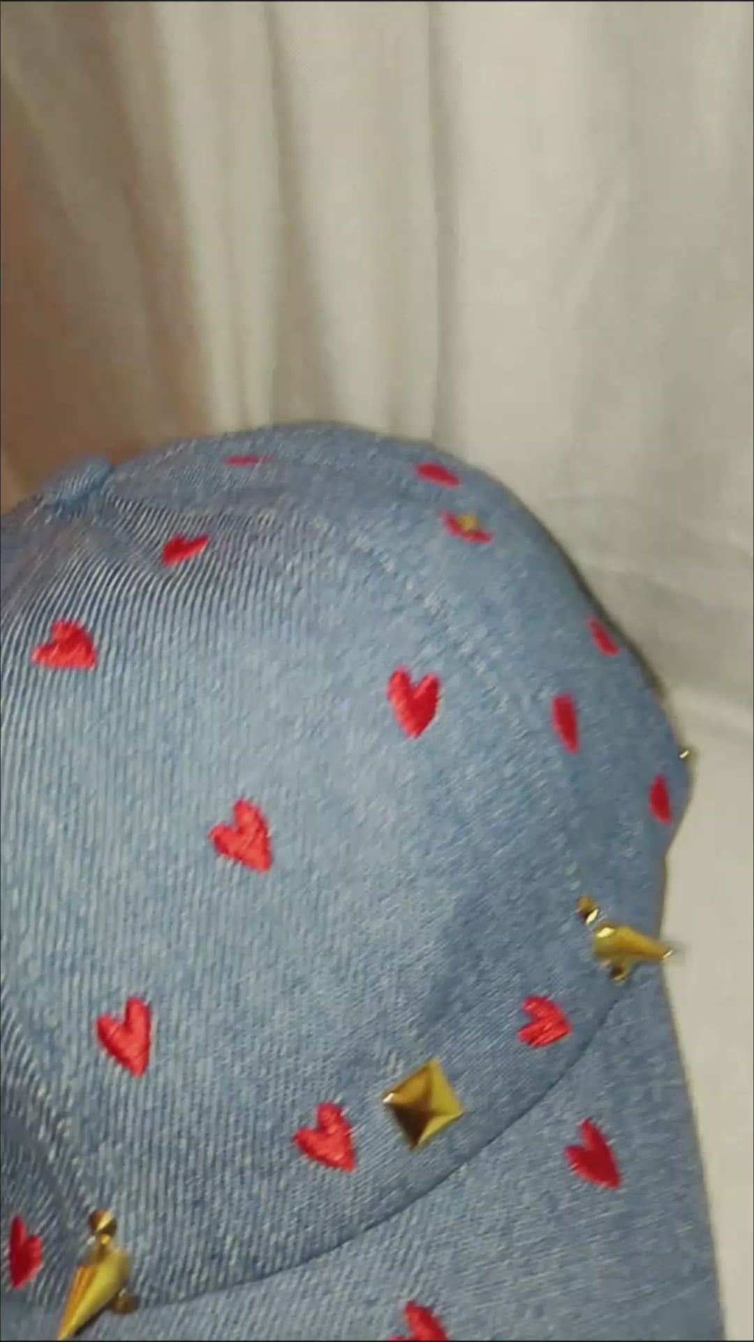 Love Is In The Air Women's Navy Denim Base Ball Style  Fashion Hat