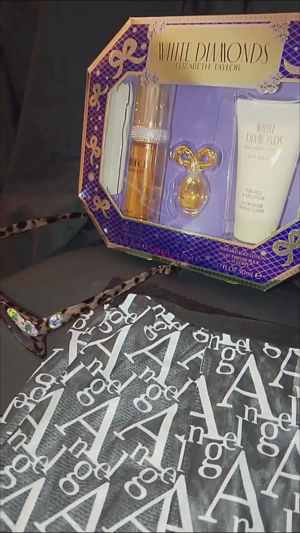 Go & Glow Bundle #501 - Women - Perfume & Body Lotion, +1.25 Reading Glasses, Evening Wear Shorts