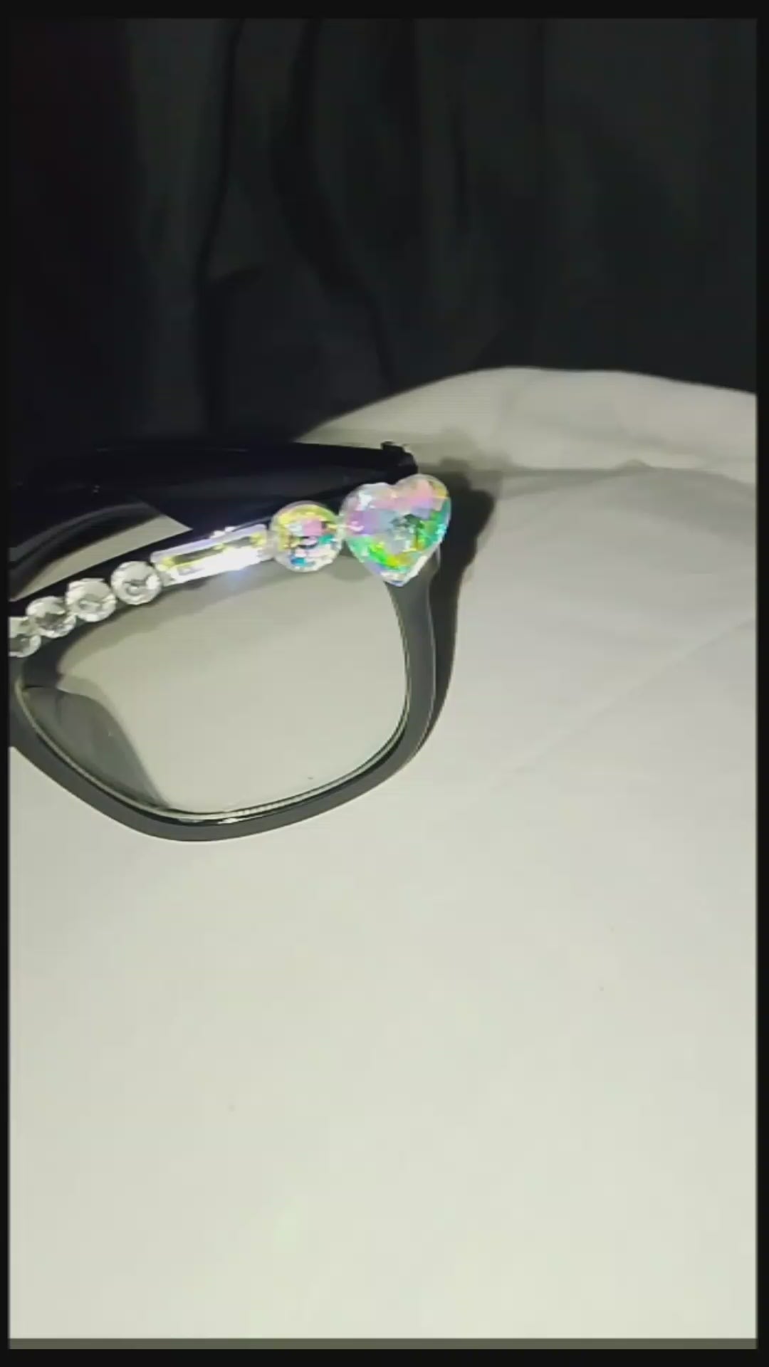 Luxurious Librarian Cat Eye Sleek Refined Black Rim Frame Glasses