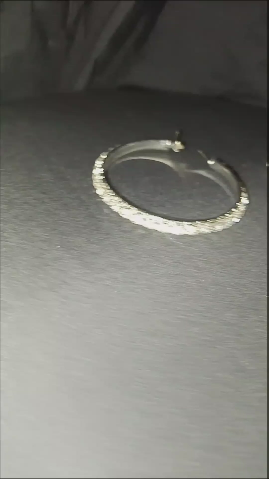 Million Dollar Sugar Diamond Drip Hoop Earrings