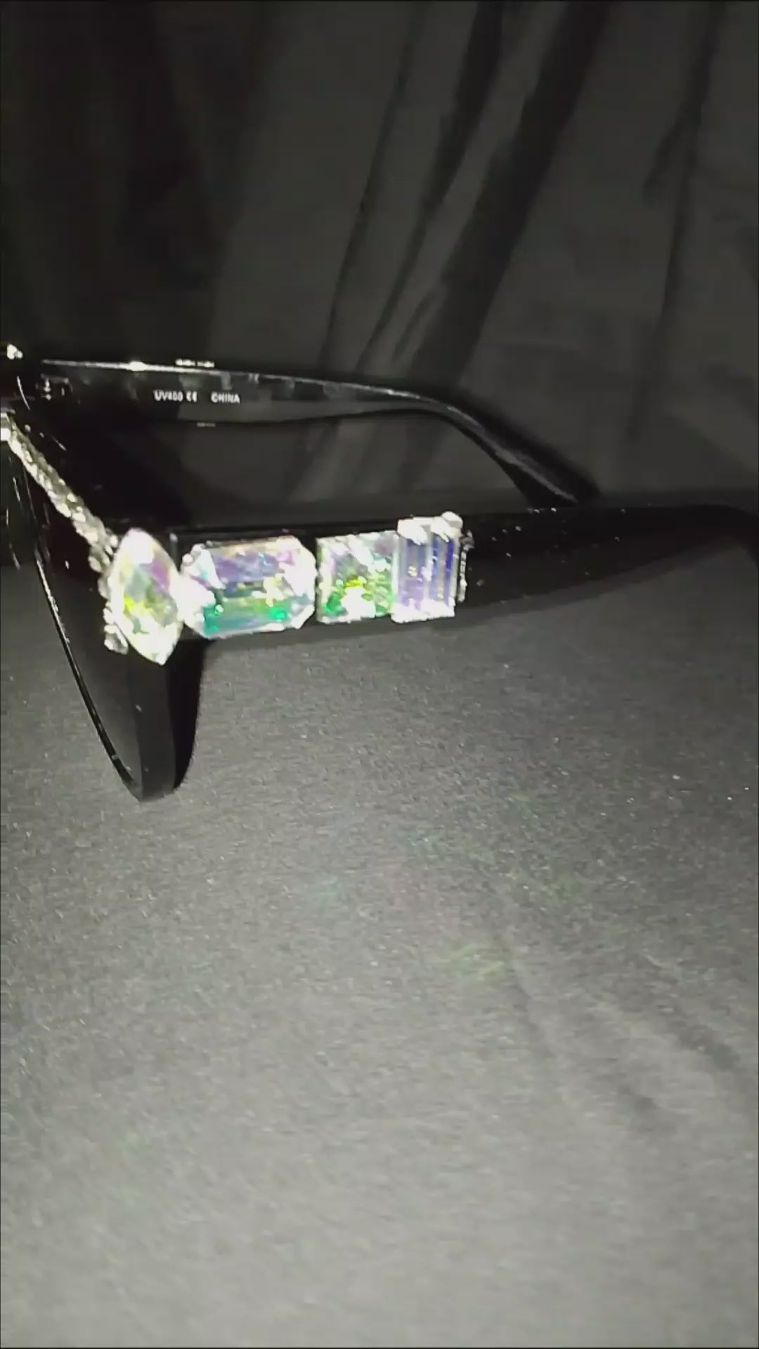 Studio Quality 808 Black & Platinum Frame Glasses