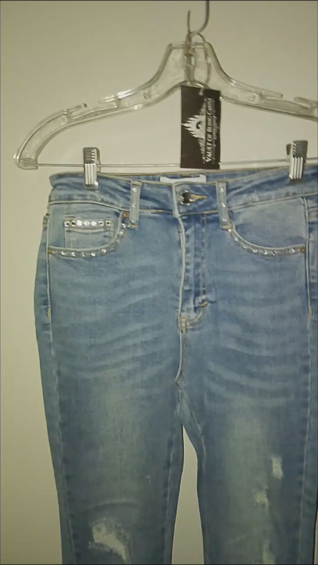 Magnetic Blue Sky Women's Stretch Denim Jeans