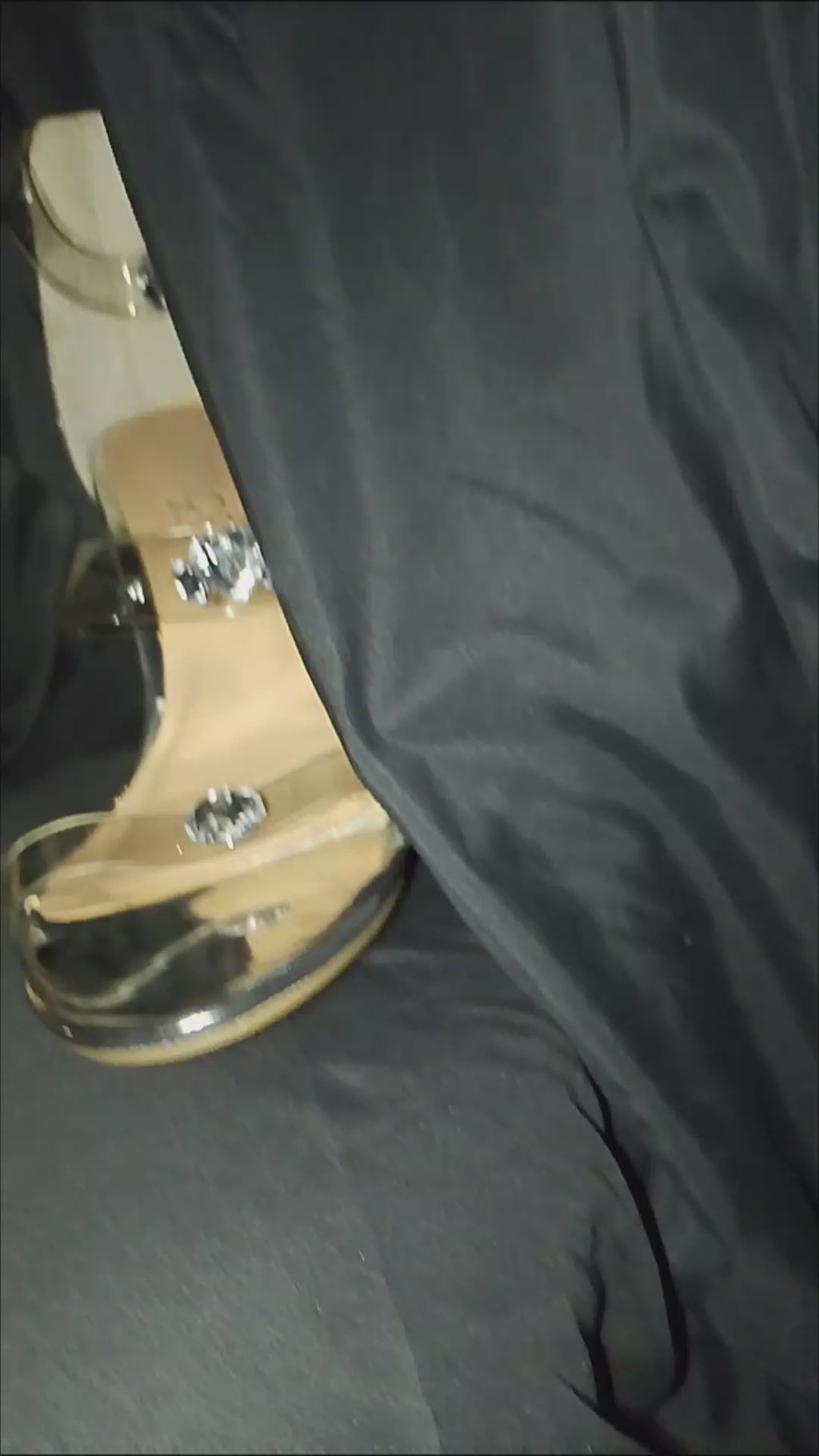T - Sky Scrapper Silver Lining Women's Stiletto Platinum Heels