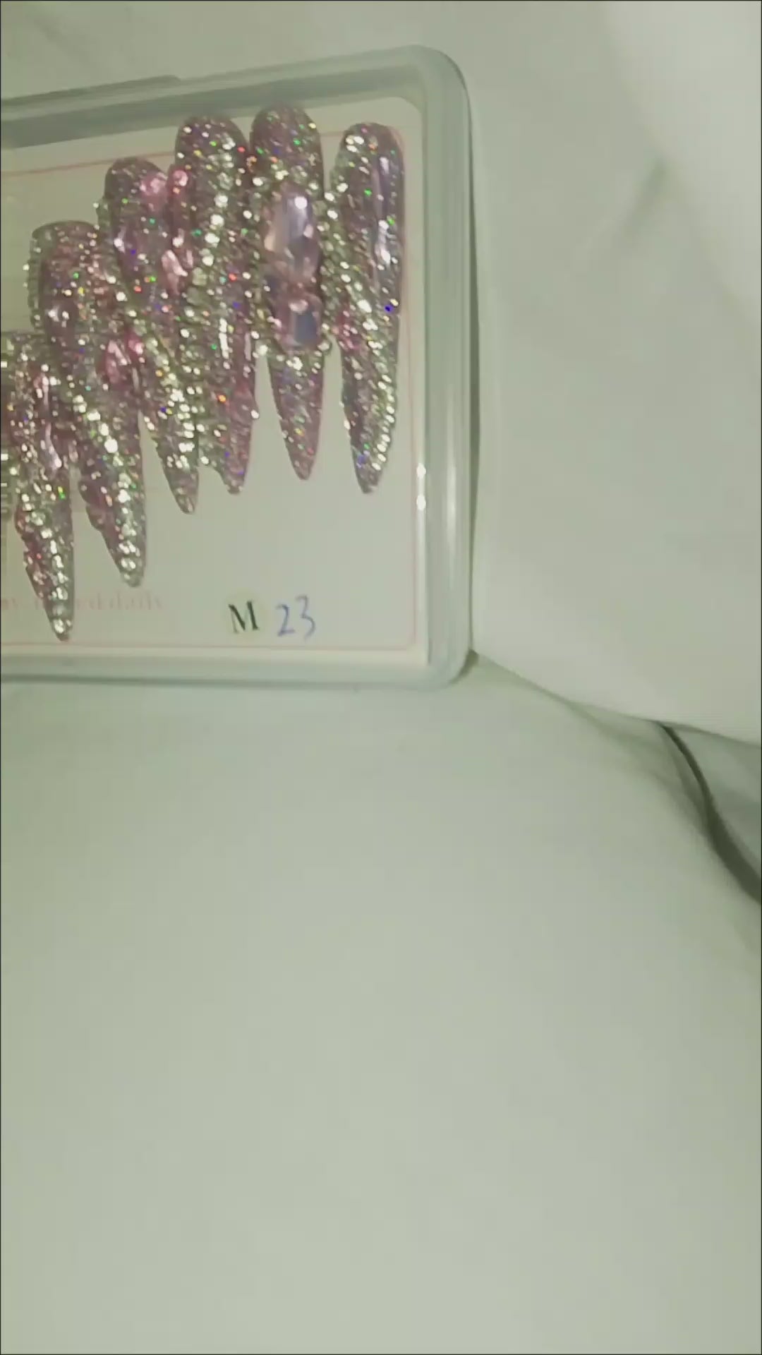Press On Finger Nails - Style 116