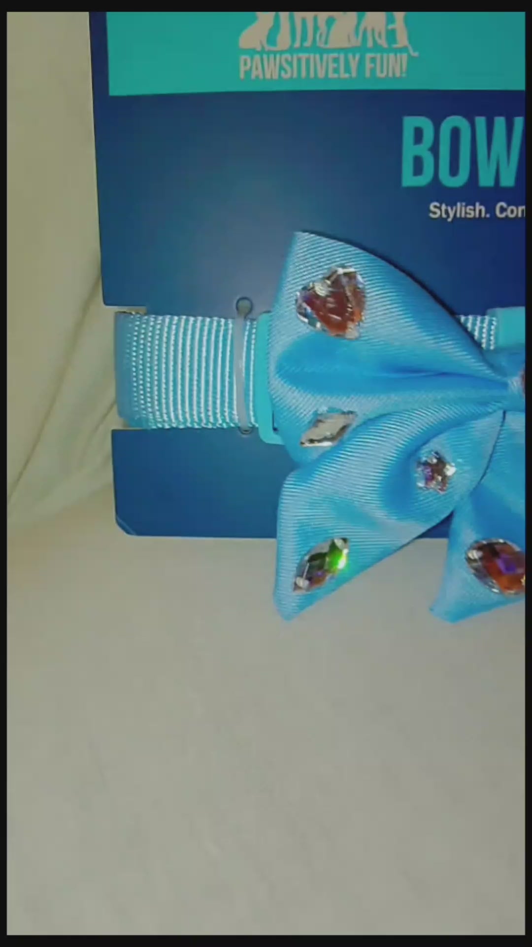 Cheerful & Cool Panache Bow Pet Collar - Style B