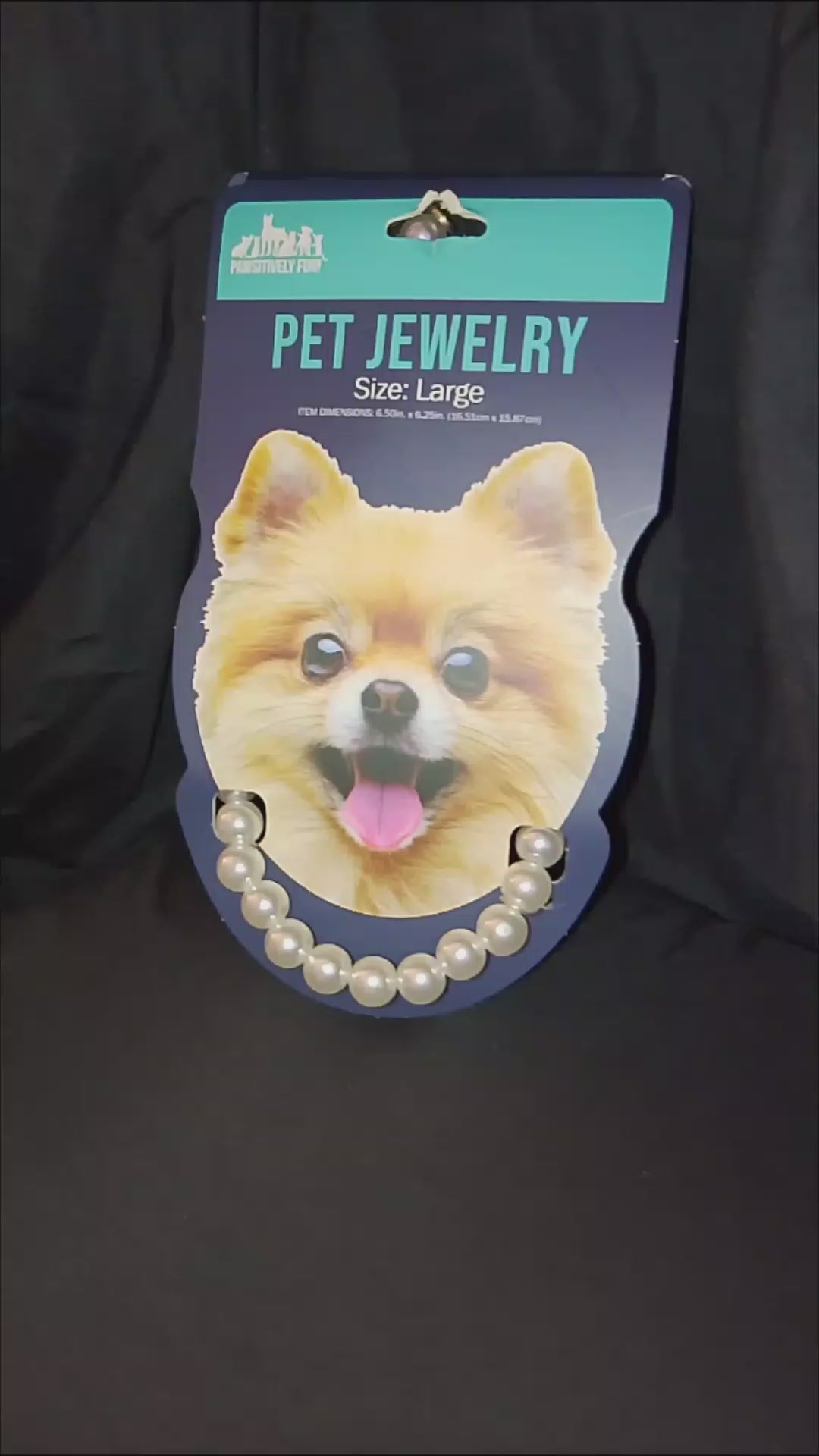 String Of Pearls & Charisma Jewelry Necklace Pet Collar
