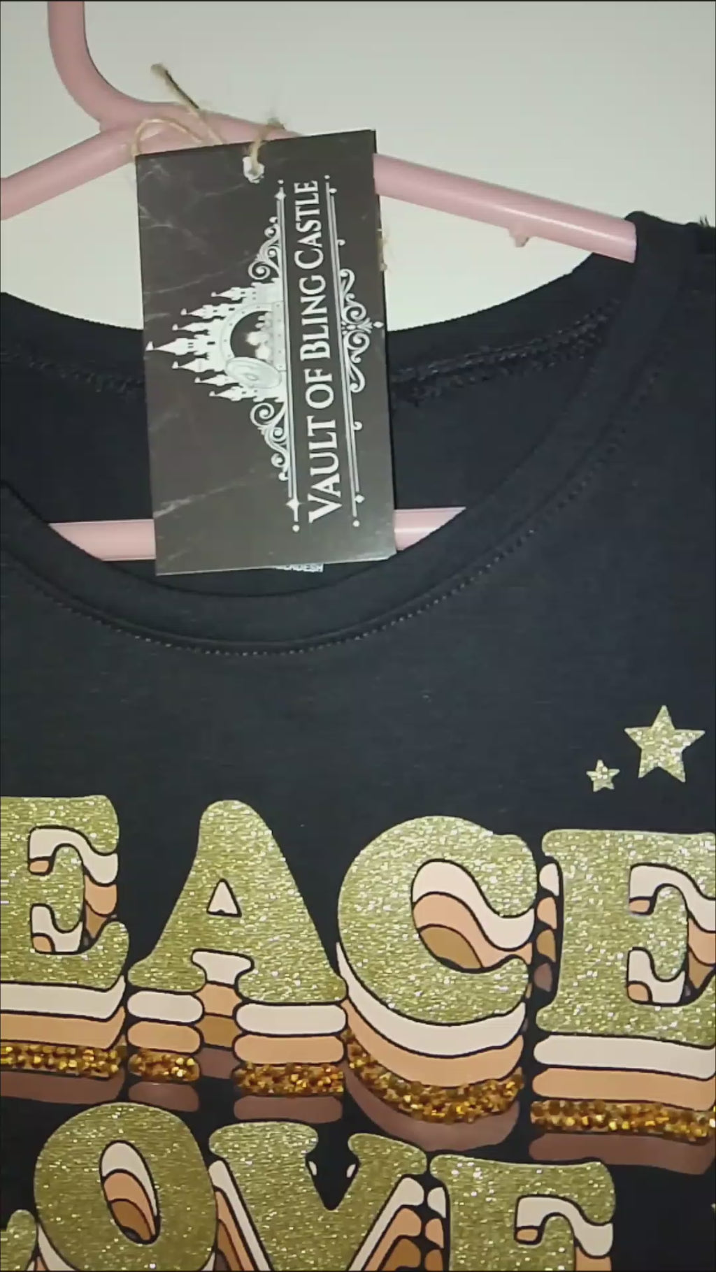 Wonderful Girl's Tee - Shirt Short Sleeve With Gems Design - Style 122