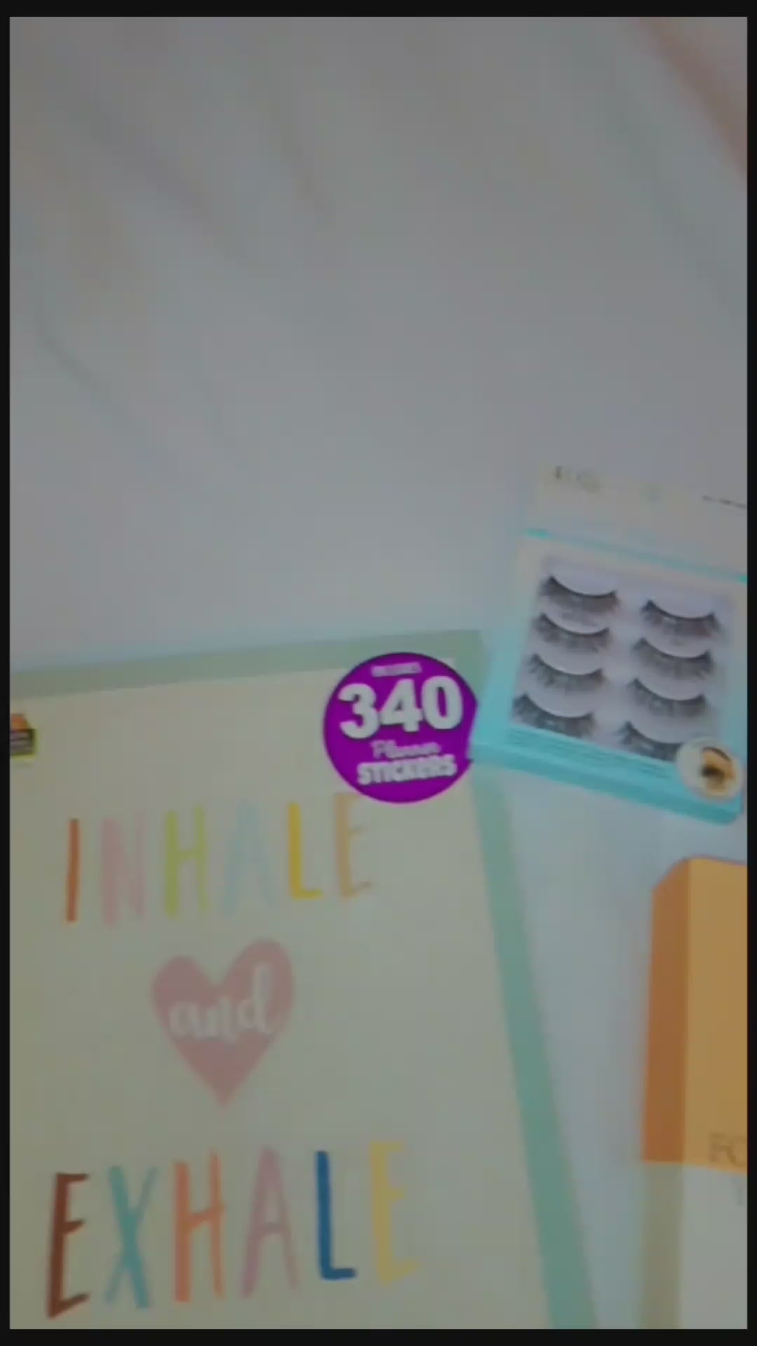 Go & Glow Bundle #502 - Women - Lesson Planner, Nail Buffer, Perfume Spray, 4 Pair Lashes