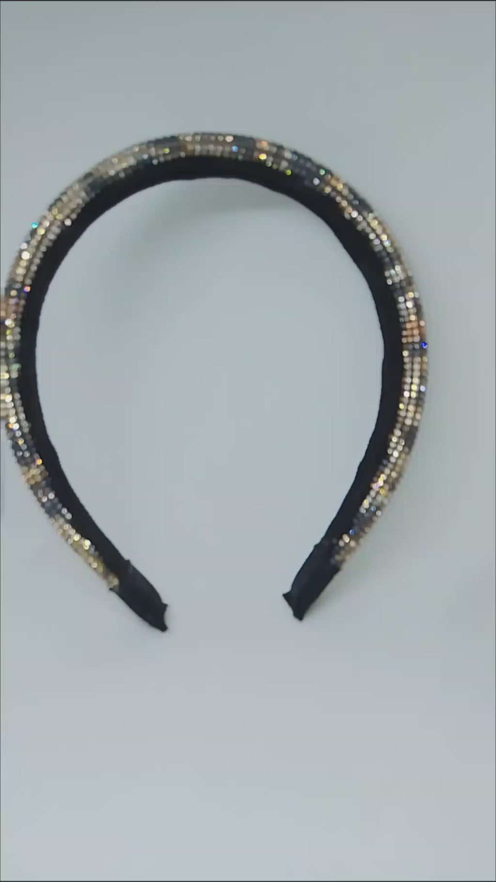 Shimmering Light Thick Padded Leopard Print Headband