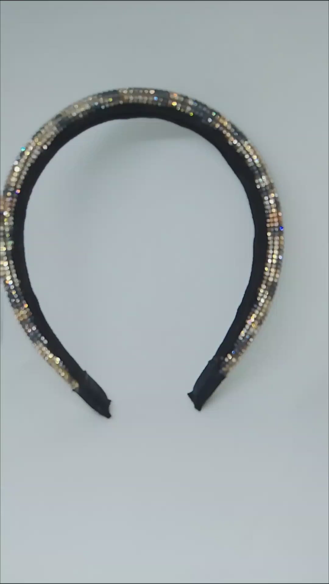 Shimmering Light Thick Padded Leopard Print Headband