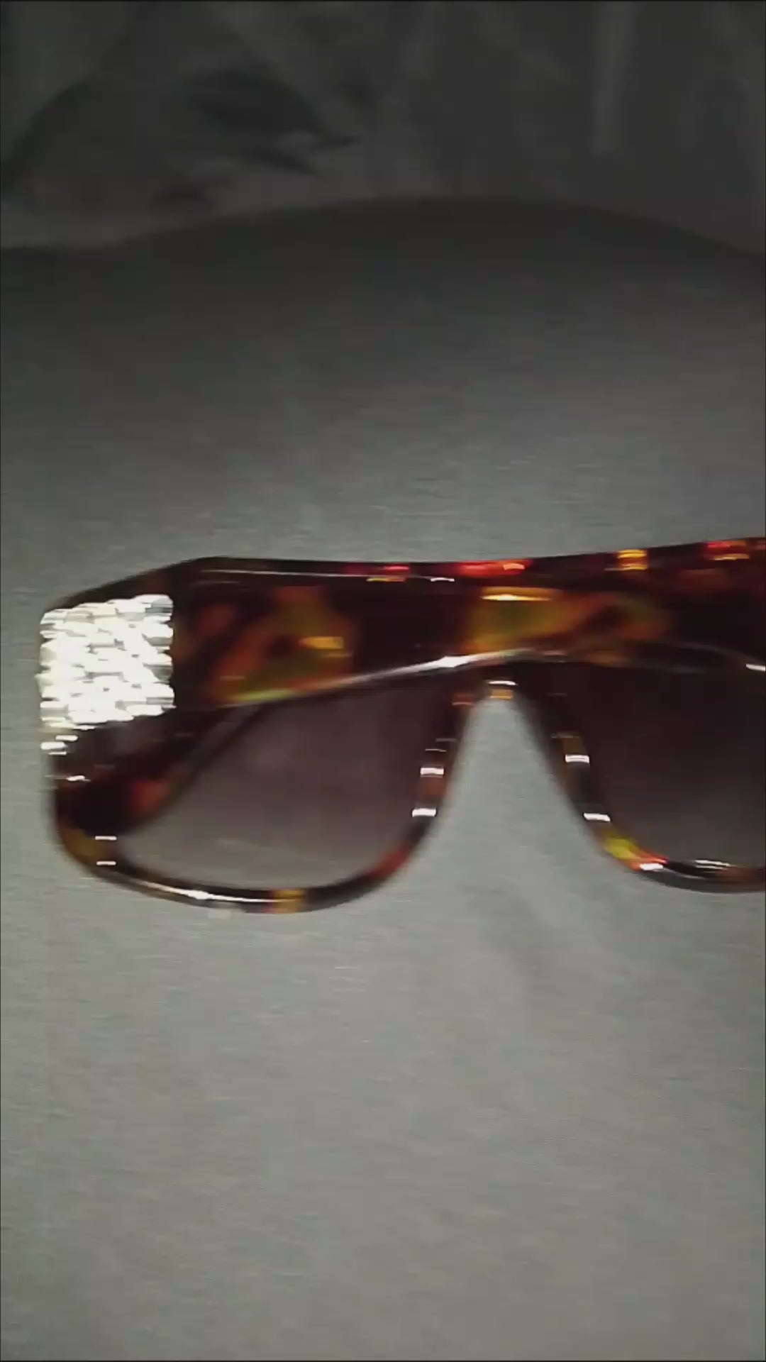 Maple Expresso Cobblestone Bridge Frame Sunglasses