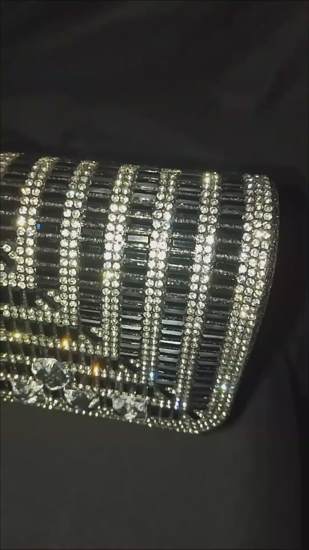 Glided Strut Hand Bag Clutch